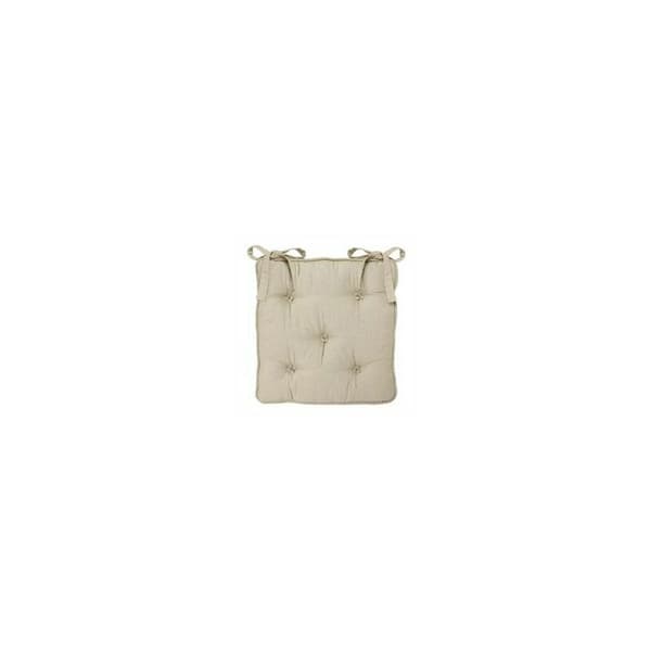 Linned stolpude 4 knapper 40x40 - Atmosphera interiørdesigner