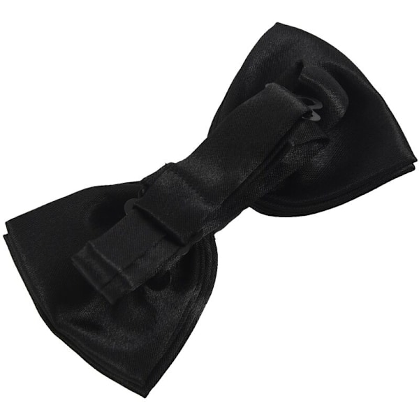 Justerbar Butterflybånd i Polyester Sort
