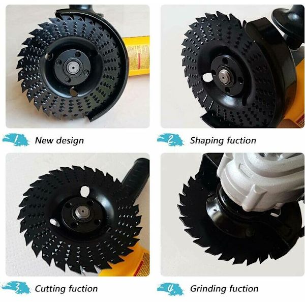 Träskiva för kapning 125mm Flex Cut Rasp skiva 125mm träraspskiva för vinkelslip