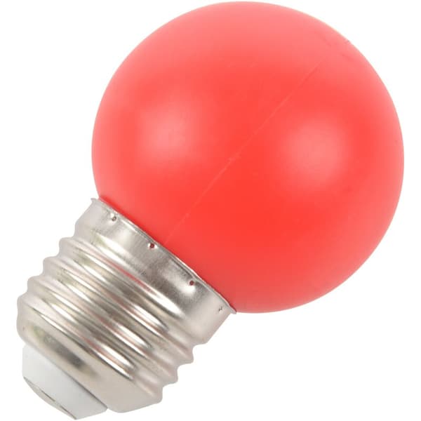 5 kappaletta E27 0,5 W AC220V punainen hehkulamppu koristelamppu