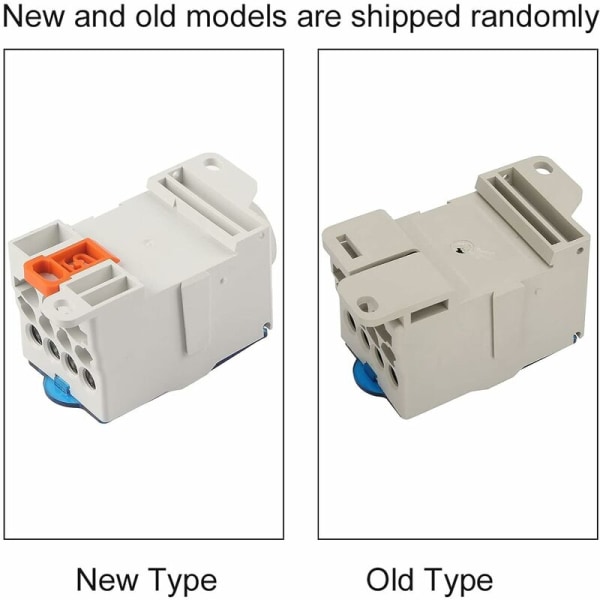 DIN-skena 250A 1 i många utgångsterminalblock för universell kraftfördelningslåda UKK250A elektrisk ledningskontakt