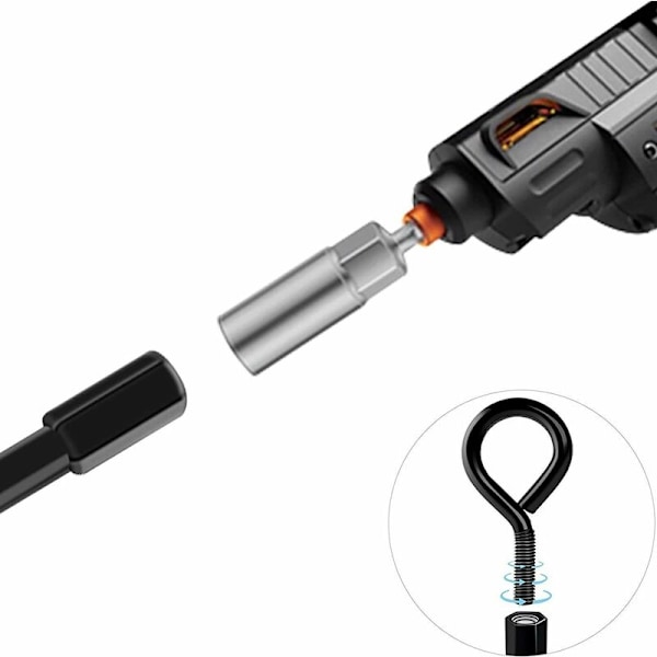 Set med 4 markförankringar för studsmatta - Förankringskit för tält, gungor, markiser, metallstudsmattor - Stark vind...
