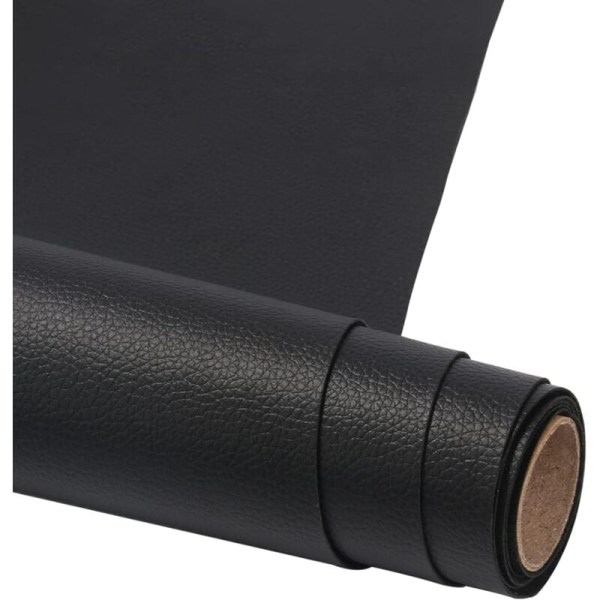 Faux läder klistermärke 50 x 137 cm - Läder reparationsplåster - Läder reparationslim för soffor, handväskor, jackor, bilsäten, lädermöbelreparation