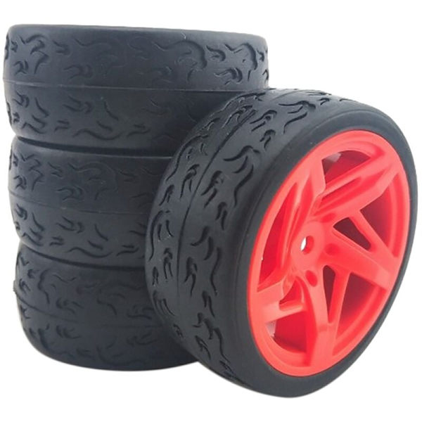 4 st för RC 1/10 bilhjul nav 12 mm för 1:10 HSP RC On Road Rally Car Flat Racing Drift Truck E