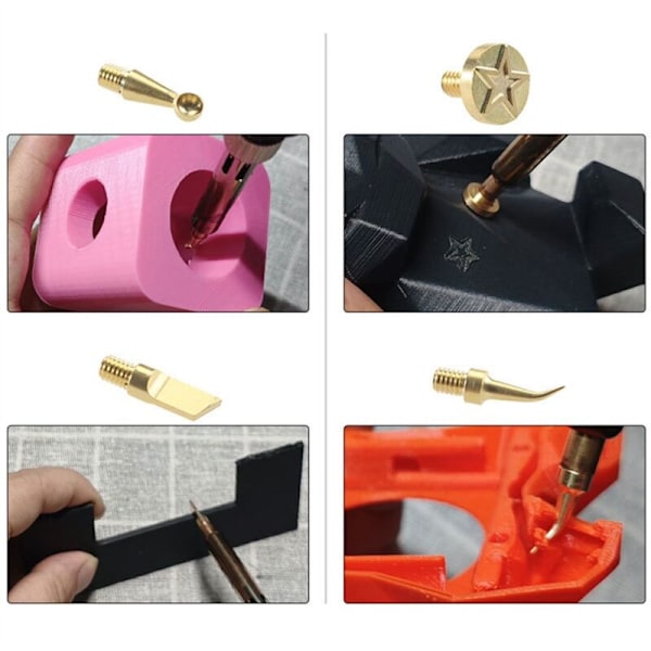 3D-skrivarlödkolvspetsar, Lödkits, Utbytbara EU-kontakt Voron 2.4/MK4