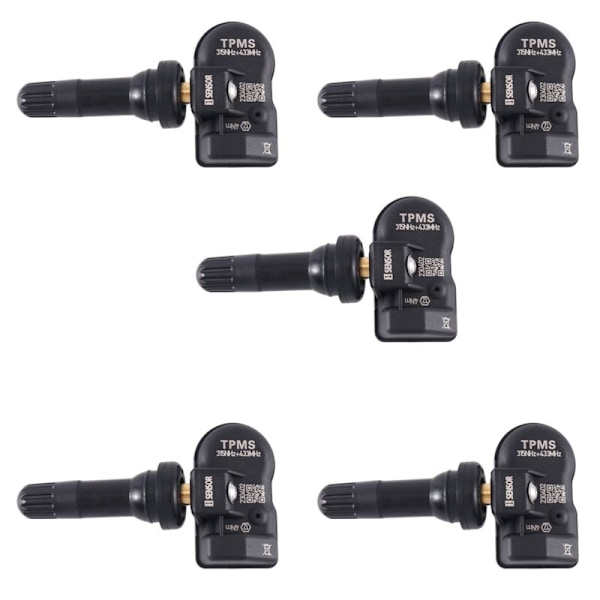 5X Sensor MX Programmable 315MHZ + 433MHz 2 in 1 Tire Pressure Monitoring System Universal Changeable TPMS Tool for