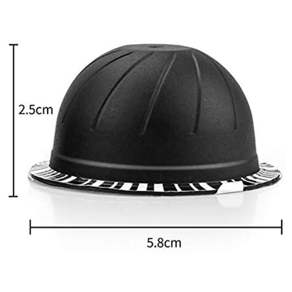 50 stk Gjenbrukbare Serie Bruker Kaffe Kapsler for Vertuo Vertuoline Påfyllbare Pods 230ML