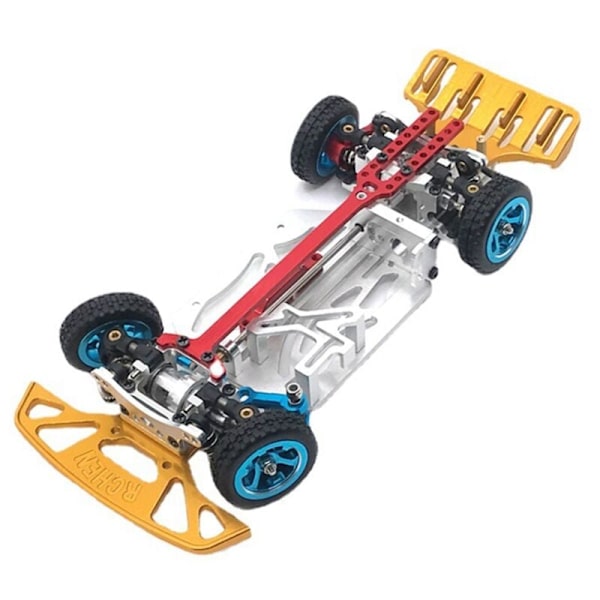 Metallstötfångare och bakre för 284131 K969 K979 K989 K999 P929 MINI-Q RC01 1/28 Fjärrkontrollbil Uppgradering Delar Tillbehör, 5