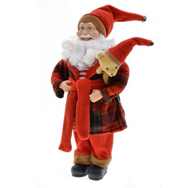 Julepynt til hjemmet - Nisse 45 cm - Gaver til barn - Hotellkafé - Vindusdekorasjoner