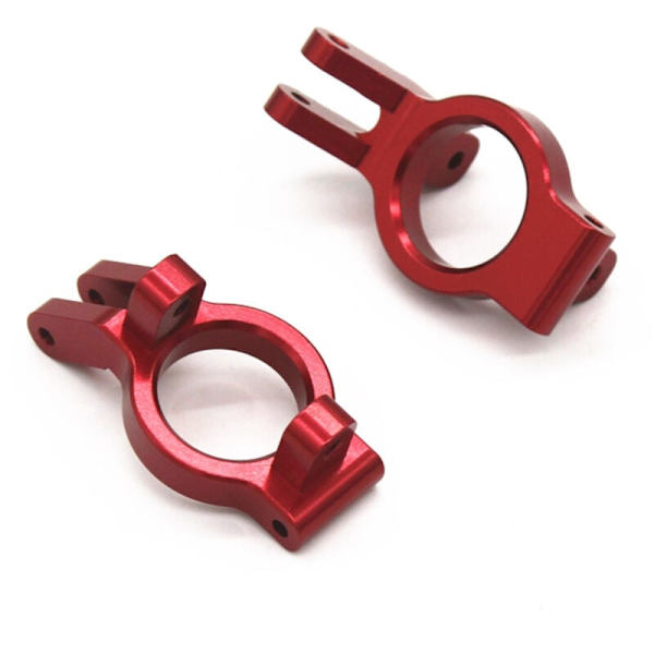 Metall C-Hub bærer caster blokk for 104009 12402-A RC bil oppgraderinger deler tilbehør, rød