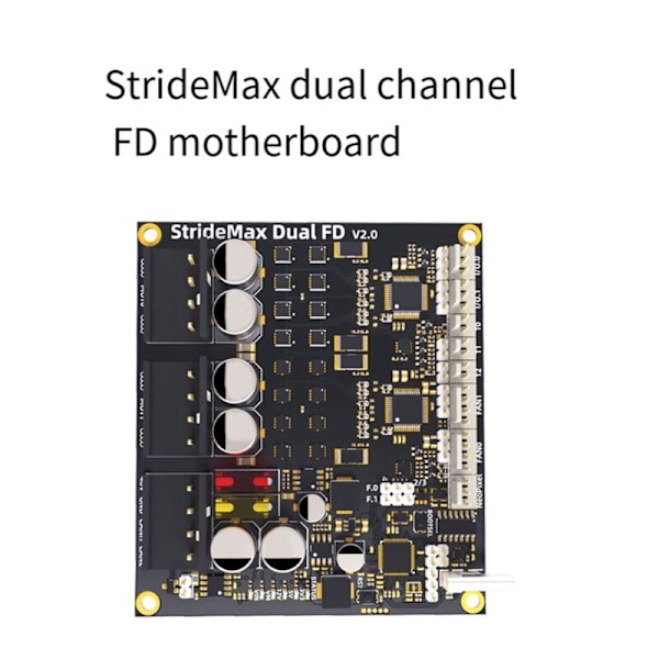 StrideMax Dual Tmc5160 Moderkort och 60V Max Bilsäkring, Kort Stödjer Klipper och RRF för Voron 3D-skrivare