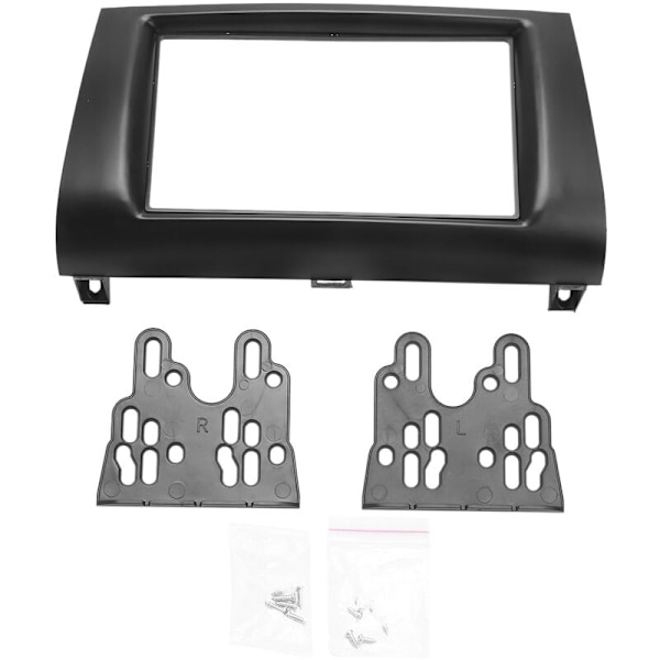 2Din Stereo DVD Radio Fascia Panel Plate Trim Kit Ram för Axela 2004 2005 2006 2007 2008 2009