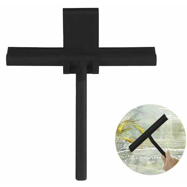Silikonblad Duschsqueegee Badrumsqueegee Duschsqueegee för Badrum Glasväggsrengörare för Duschar, Fönster med Silikon