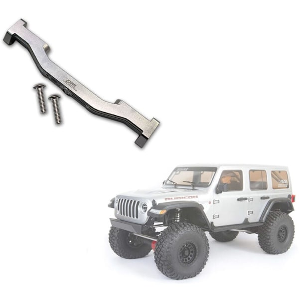 Metal Nedre Rammestøtte Søjle til AXIAL SCX6 AXI05000 1/6 RC Bil Opgraderingsdele, Sølv
