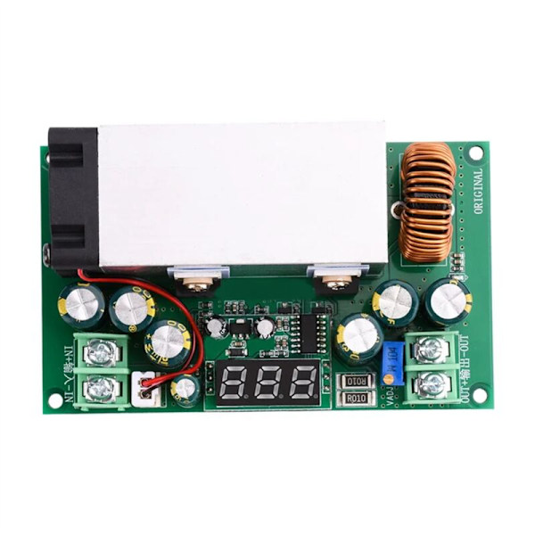 600W Högpresterande DC-DC Justerbar Spänningsreducerande Strömförsörjningsmodul med Spänningsvisning Buck Converter 12V-75V till 2.5V-50V