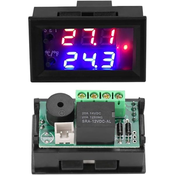 12V Digital Termostat Allsidig Termostat med MNS-Sensor