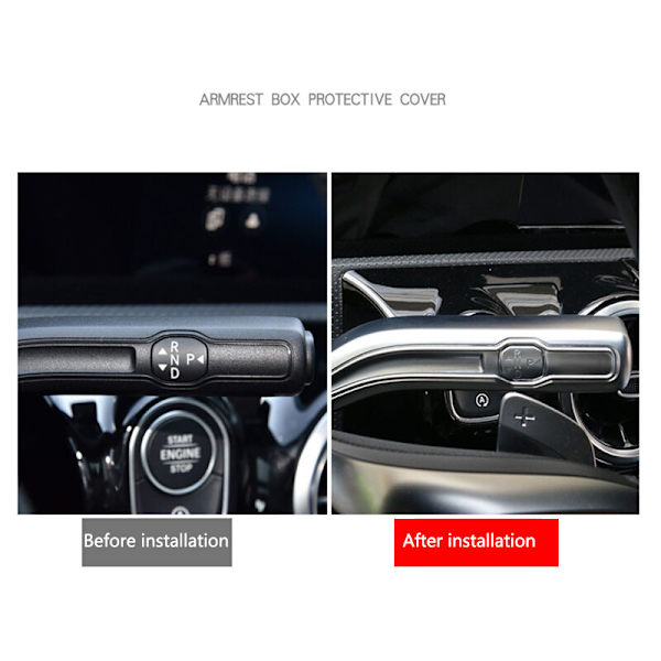 Bilstang for vindusviskerblad for V177 W118 CLA220 250 H247 Gla X247 A-Klasse B CLA200 2020 Sølv
