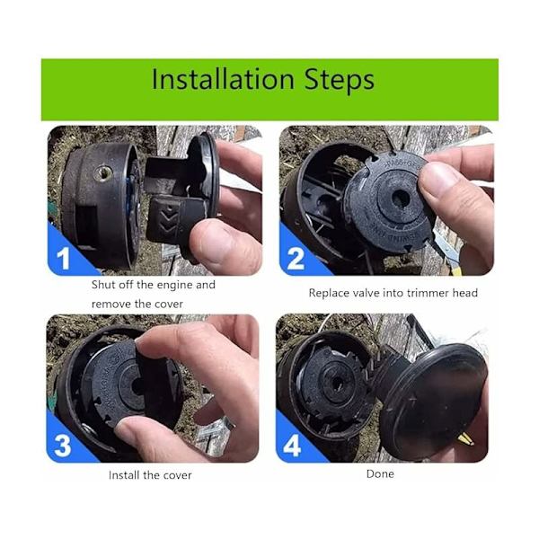Reservedeler til gressklippere, BOSCH-klippertilbehør, Ø1,65 mm 6,1 m reservedeler til modeller: ART 30-36 Ll, AdvancedGrassCut36, ART 24, A