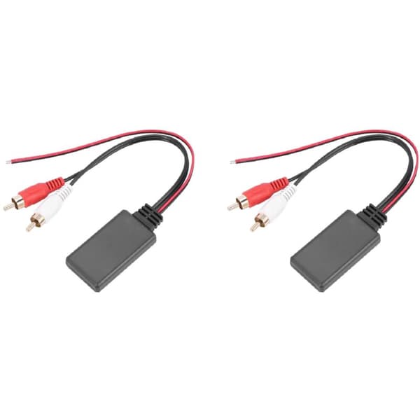 2X Universal bilmusikadaptermodul uden Bluetooth Aux-lydkabel