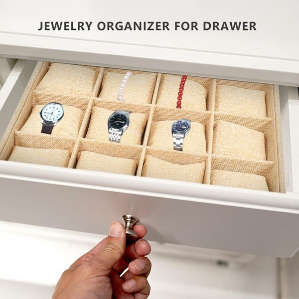 18 Mesh Jewelry Tray Can Be Stacked