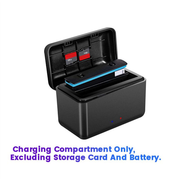 Batteriladeretui for X4 G10 lader ABS + UV lading, dobbelt tilbehør
