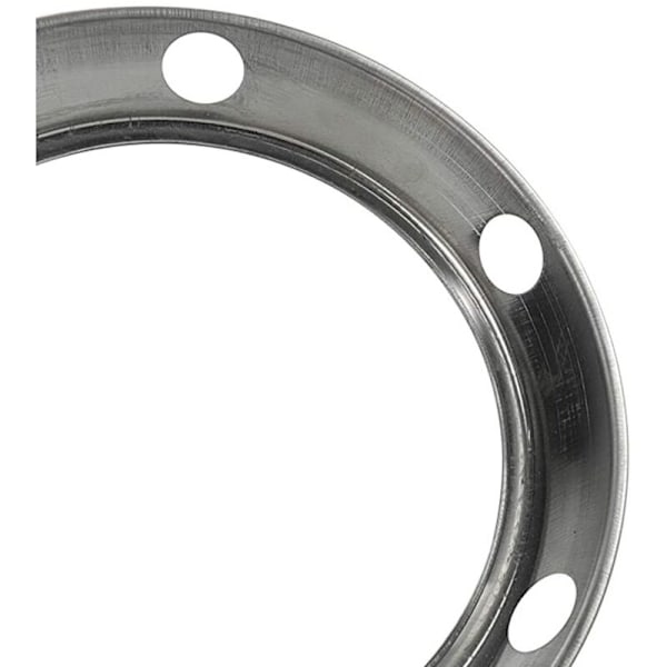 2 st. Rostfritt Stål Wok Ring Rund Botten Wokställ 10,43x11,8 Tum Universal Storlek för Gaskök Stekpannor Stekpannor