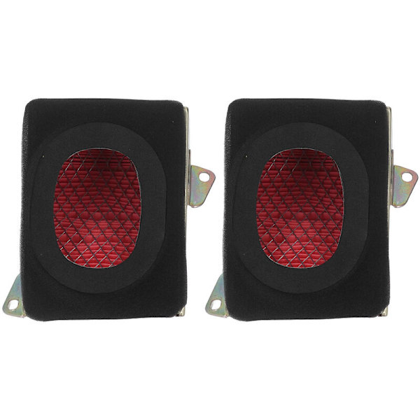 2 st Luftfilter Motor Ersättningsdelar för GY6 125CC 150CC Scooter Moped ATV Go Kart