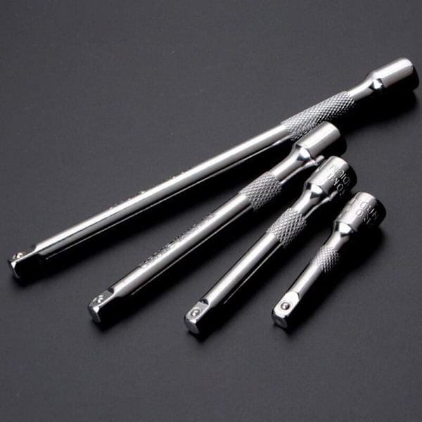 4 kpl jatkeita 1/4 tuuman naparuuviavaimelle 6,3 mm (Koko: 50 mm/70 mm/100 mm/150 mm)