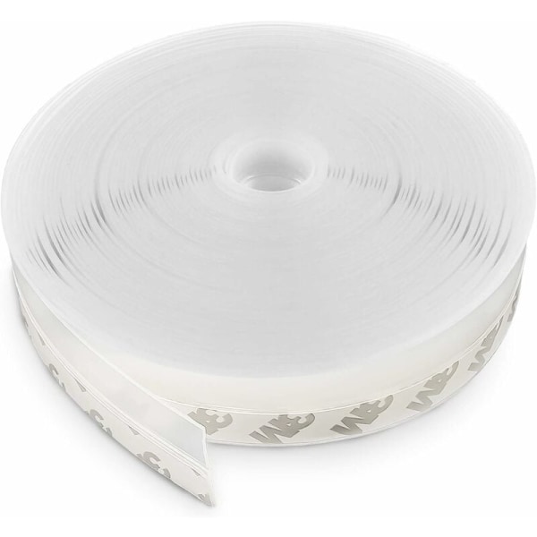 Silikoninen tiivistyslista, itseliimautuva oven alareunan tiivistyslista Ovitiiviste Ovi alareunan tiiviste Vedenpitävä, tuulenpitävä, pölytiivis, meluntorjunta (35 mm x