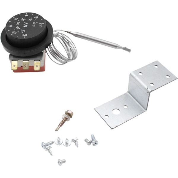 12V Elektrisk Justerbar Automatisk 40A Radiator Ventilator Termostat Kontrol Relæ Kit til Bil Lastbil