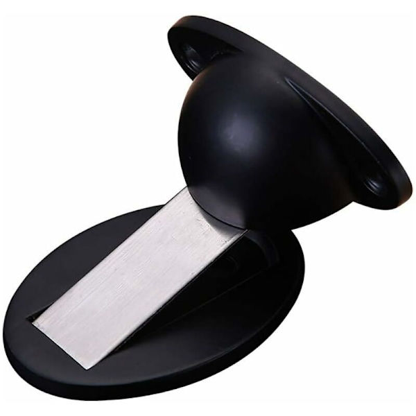Magnetisk dørstopper i rustfritt stål, gul, 5 stk.