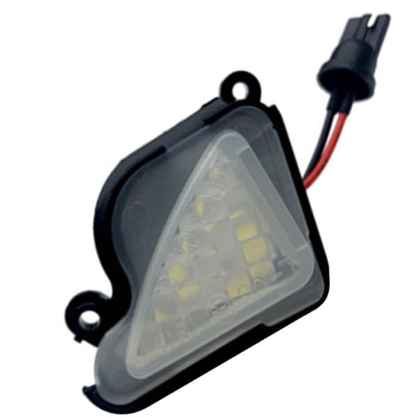 2X 6000K Canbus Led Under Side Mirror Puddle Light for Mk3 Mk2 5E 2012-2019 2 Ii 1Z Phase 2008-2019