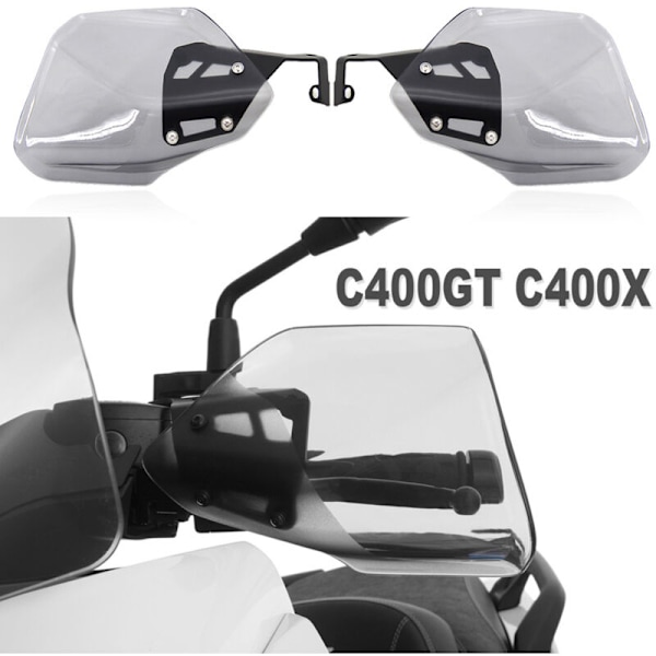 Motorcykelhandskydd Handskydd Vindruta för C400X C400GT 2018-2020 (Klar)