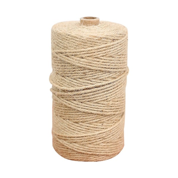 Jutebånd - Høj kvalitet snor til håndværk - Håndværkssnor - Forskellige ruller af jute snor - Naturprodukt til hjemmet, havedekoration eller til håndværk (1