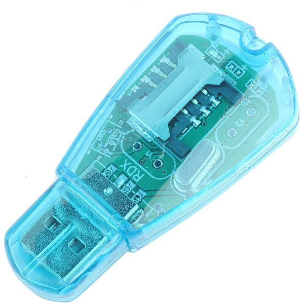 Ausla Kortläsare, USB Mobiltelefon Standard SIM-kortläsare Kopieringsklonare Skrivare SMS Säkerhetskopiering GSM/CDMA + CD