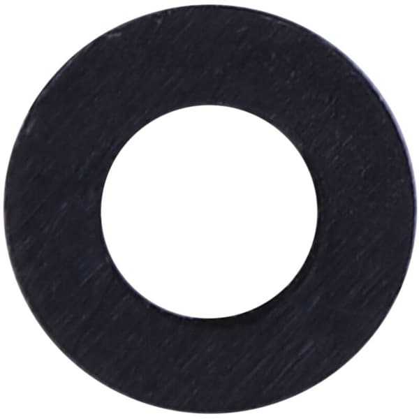 100 stk. M3x6mmx1mm sorte flade skiver i plast