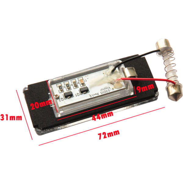 2 stk LED-skiltlys for R56 2006 - 2012