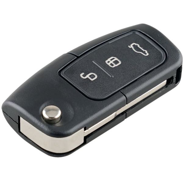 3 knapper bil smart fjernkontrollnøkkel passer for Focus Fiesta 2013 Fob Case 433Mhz