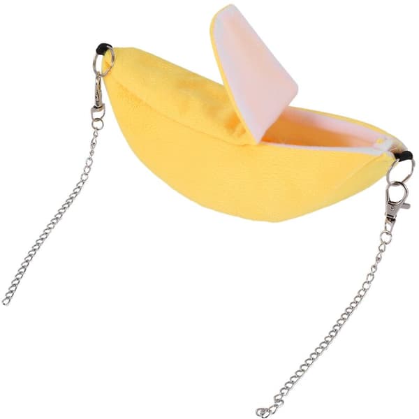 Bananformad hängmatta för husdjur
