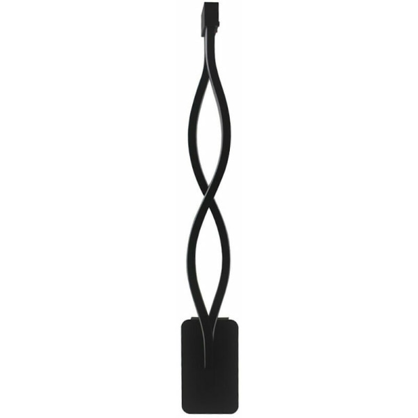 Vågformad vägglampa 16W modern minimalistisk LED-taklampa inomhus vägg sovrum gul, Sunny