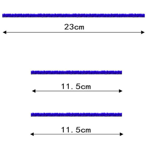 Rullebørstebåndshette for V6 V7 V8 V10 V11 støvsuger - Myke, plysjstrimler, sidepipedeler