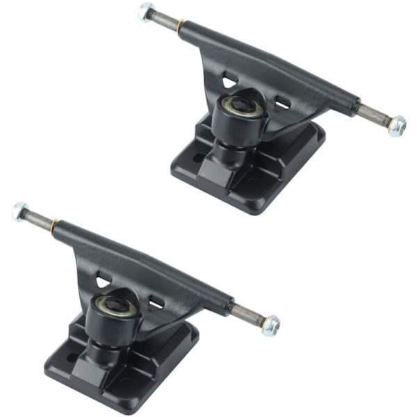 Land Surf Skateboard Deck Bridge Drejning Mod Fleksibel Base CX9 Fra Bunden Af Pedalen Rotation Base, Sort