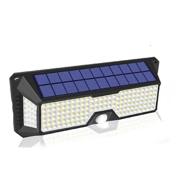 LED Solcellslampa för Gata Trefasig Ljusstark Utomhus Rörelsesensorlampa MNS