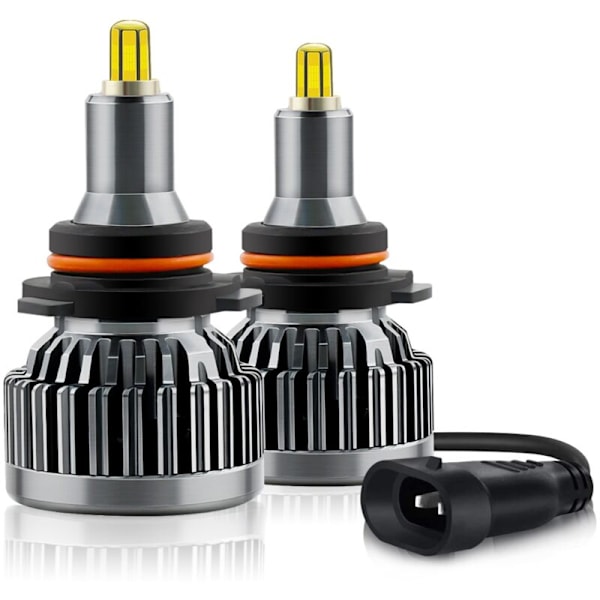 9005 LED-strålkastarlampor 10-32V Uppgraderad 360 grader 60W Super White 18000LM