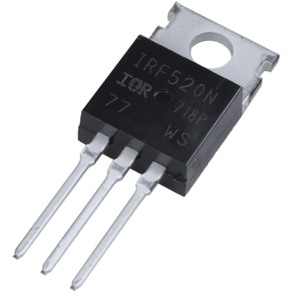 100V 9.7A MOSFET Transistor IR Push N-Channel IRF520