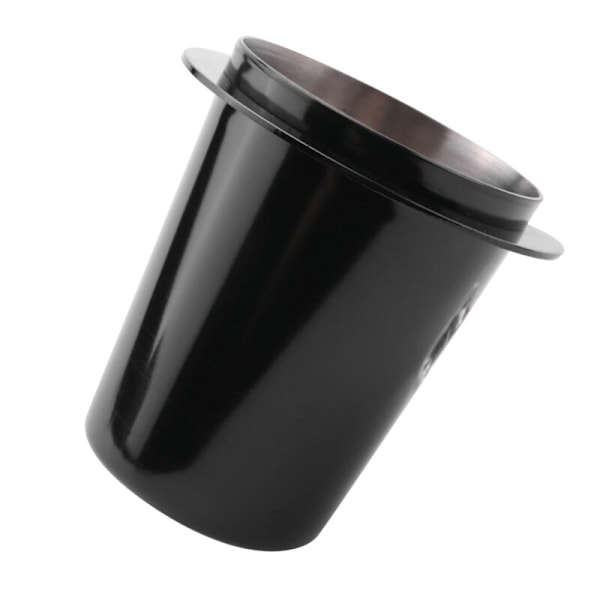 Ek43 Kvern Pulverbeholder for WPM Huijia Niche Kaffe Pulvermottaker Kaffe Maskin Håndtak Pulverkopp Svart