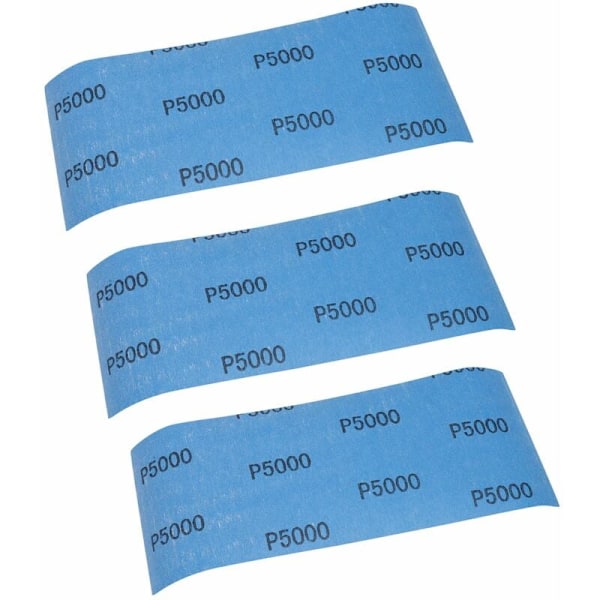 Sandpapir En Polsk En Tør 3000 5000 7000 Sandpapir Gipsplade Sandpapir Krydderi Slibet 9 X 3,6 Tommer Til Bilkarosseripolering
