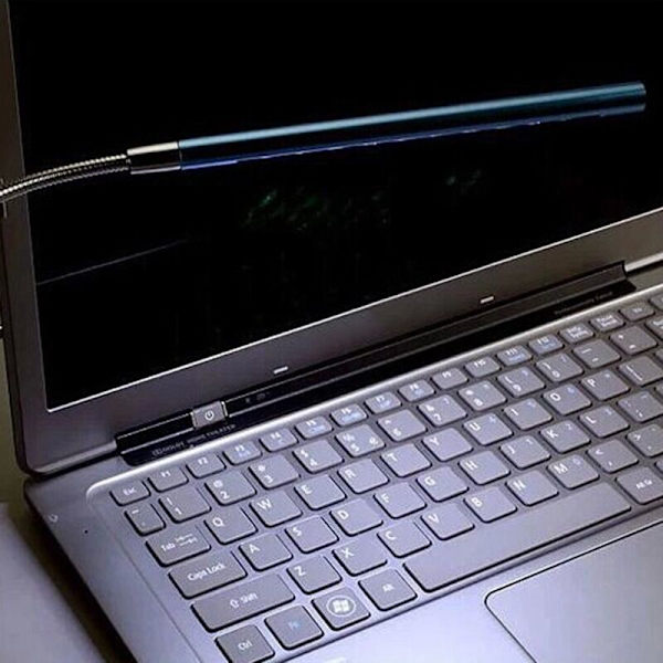 USB-silmäsuojalamppu, kannettavan tietokoneen yövalo, tietokoneen mobiilivirtalähde, tietokoneen lukulamppu, punainen, musta, sininen, kulta