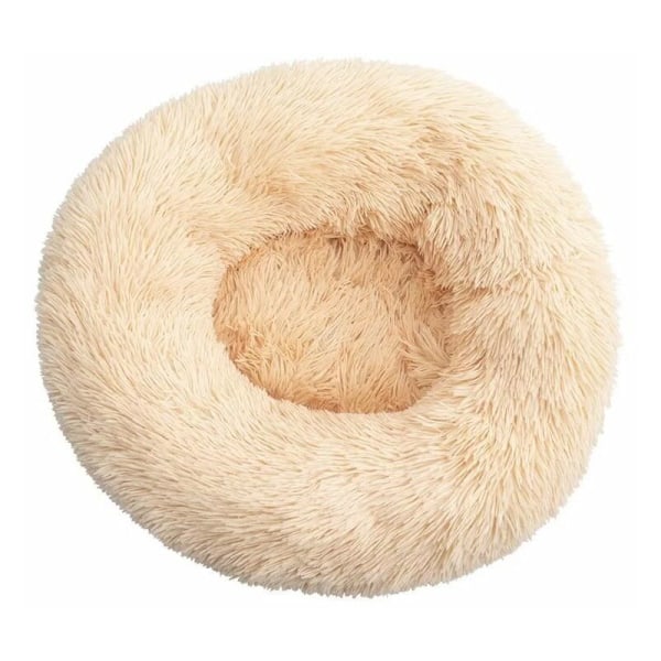 Katteseng, Fluffy Pude, Myk Vaskbar for Hunder og Katter (Aprikos, 70 cm), Sunny