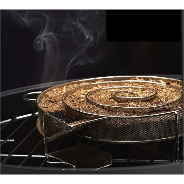 BBQ Cold Smoke Generator - Pelletsrökare för rökare som röker kött fisk rostfritt stål grillgrill
